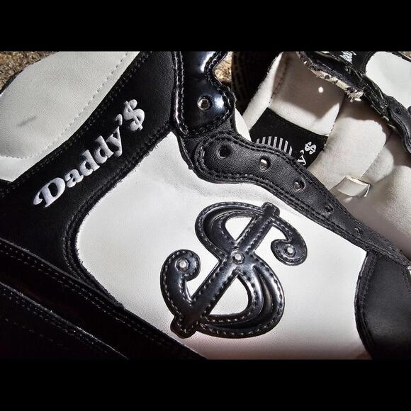 Daddy\'s Money SN39150 News Print basketball shoes US11 UK8 main image 5